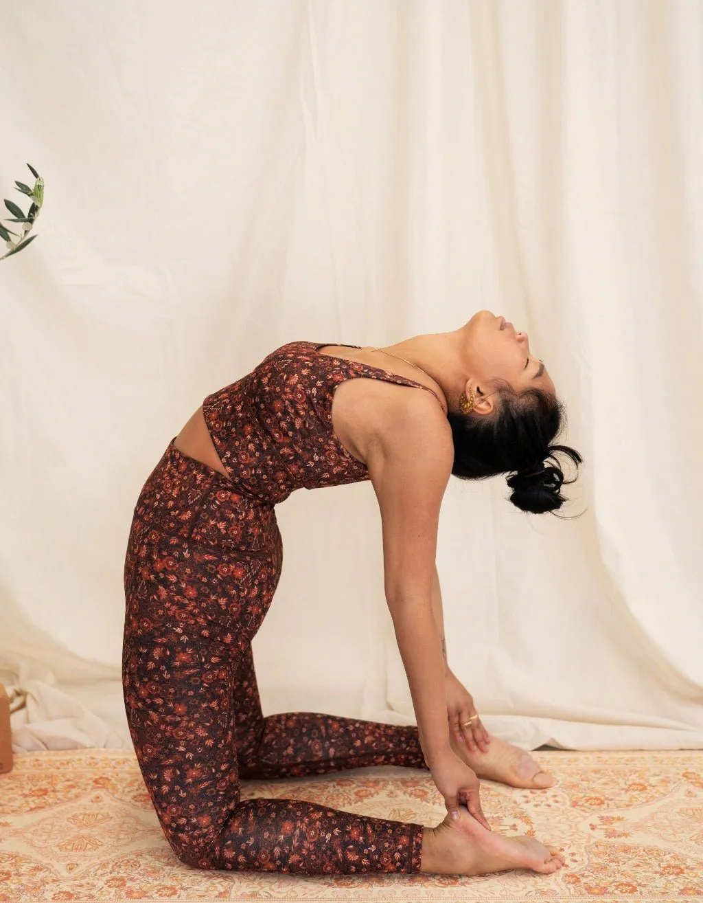 Amber Bloom Yoga Leggings