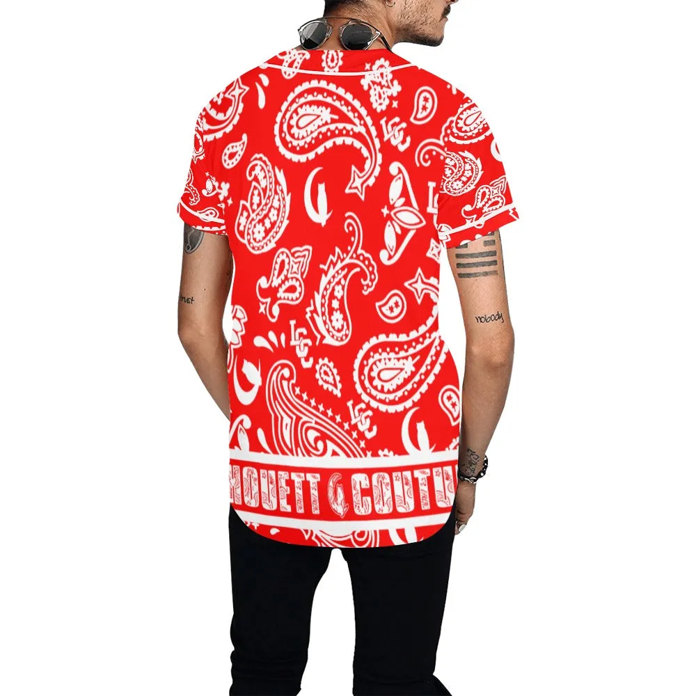 BANDANA PAISLEY All Over Print Baseball Jersey for Men