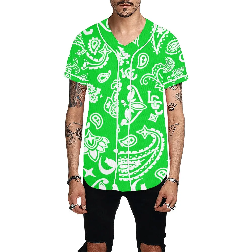 BANDANA PAISLEY All Over Print Baseball Jersey for Men