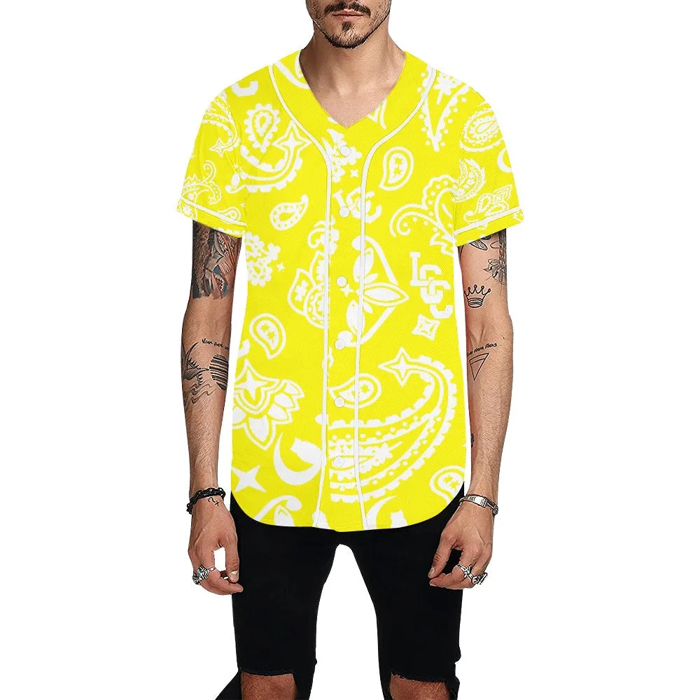 BANDANA PAISLEY All Over Print Baseball Jersey for Men