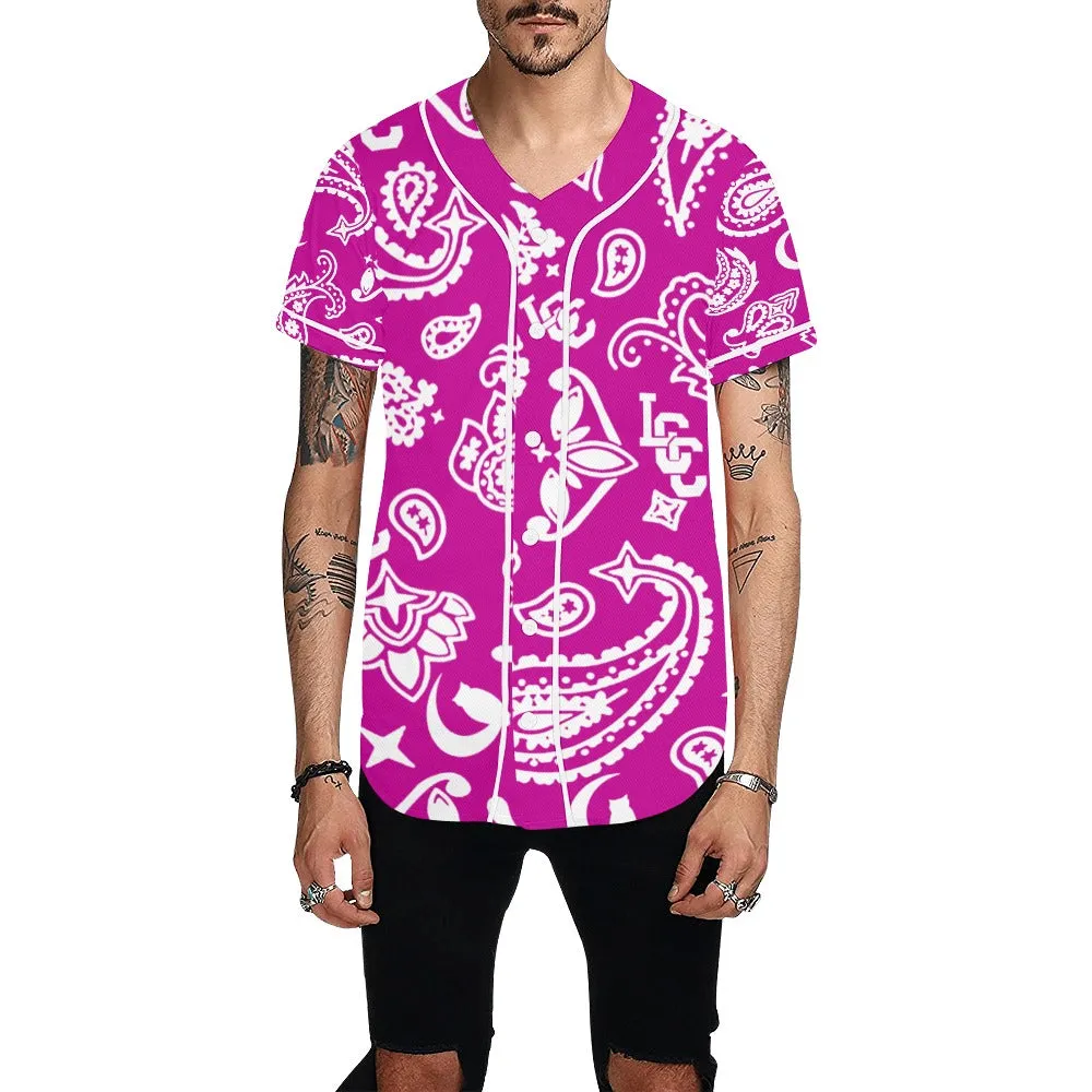 BANDANA PAISLEY All Over Print Baseball Jersey for Men