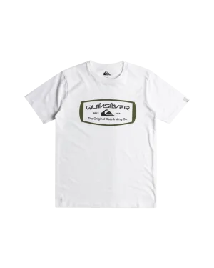 Boys Mind Barrel T-Shirt in White