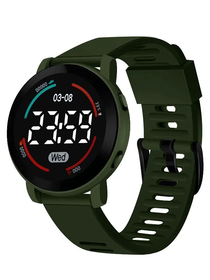 Casual Led Digital Slim Soft Electronic Wristwatch - SF0438