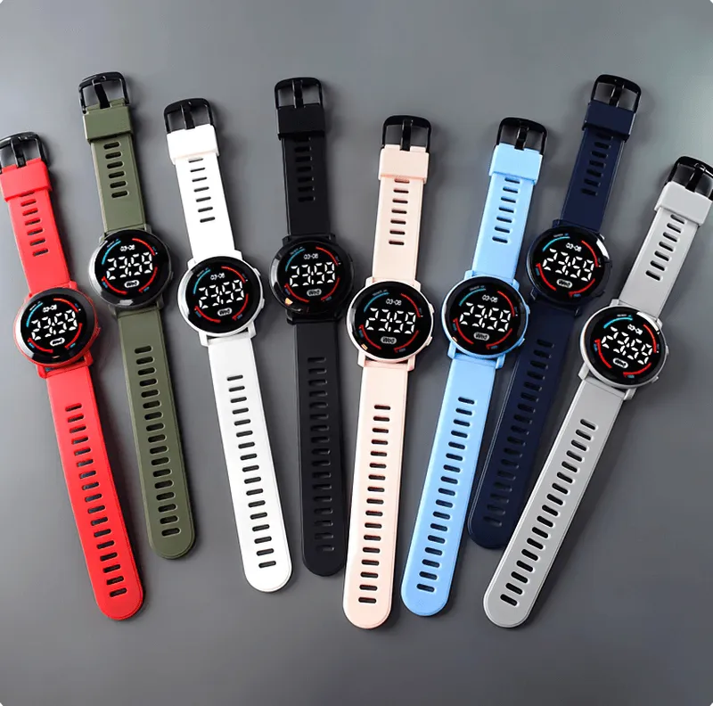 Casual Led Digital Slim Soft Electronic Wristwatch - SF0438