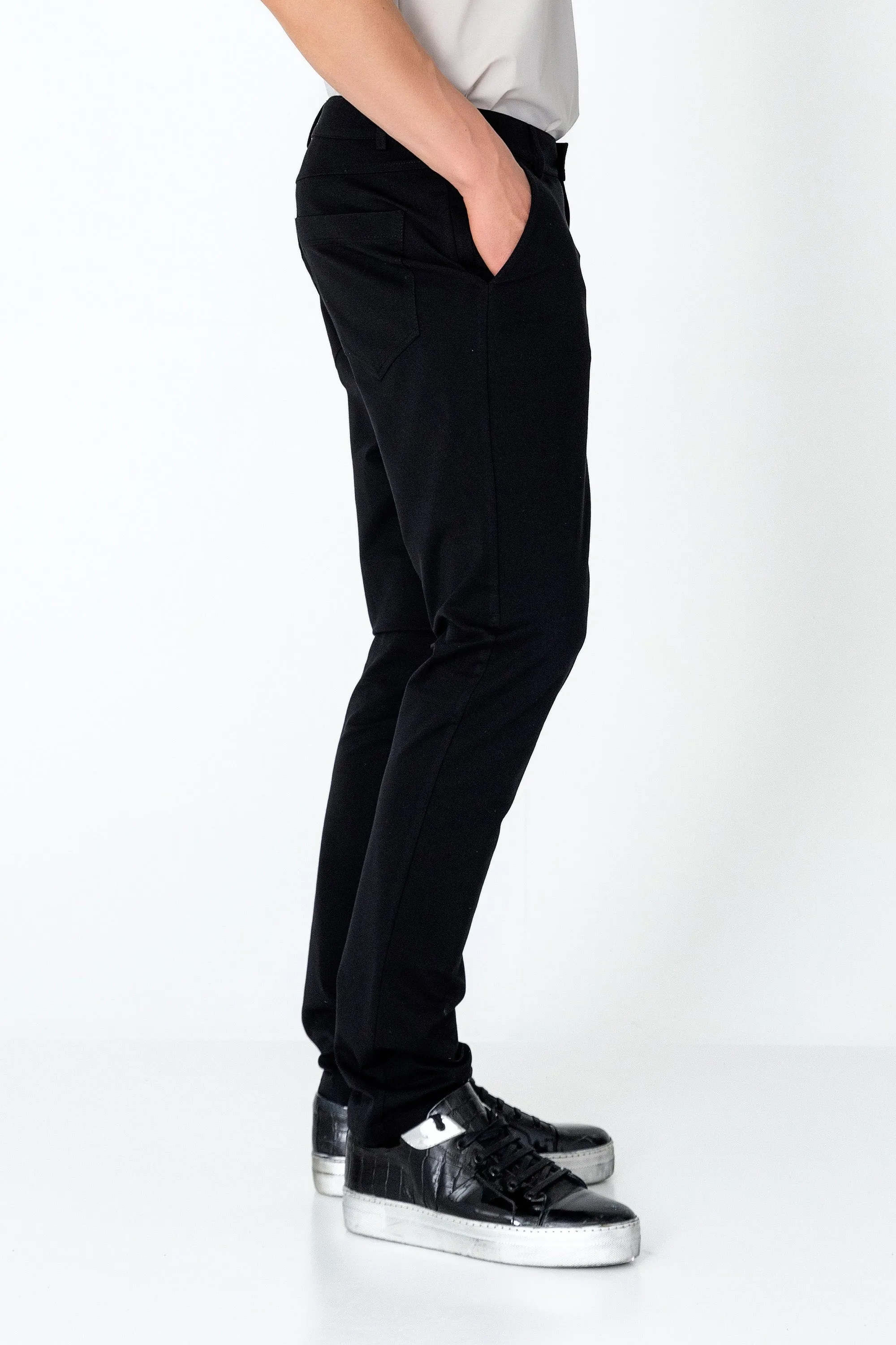 Casual Wear Pants - Black