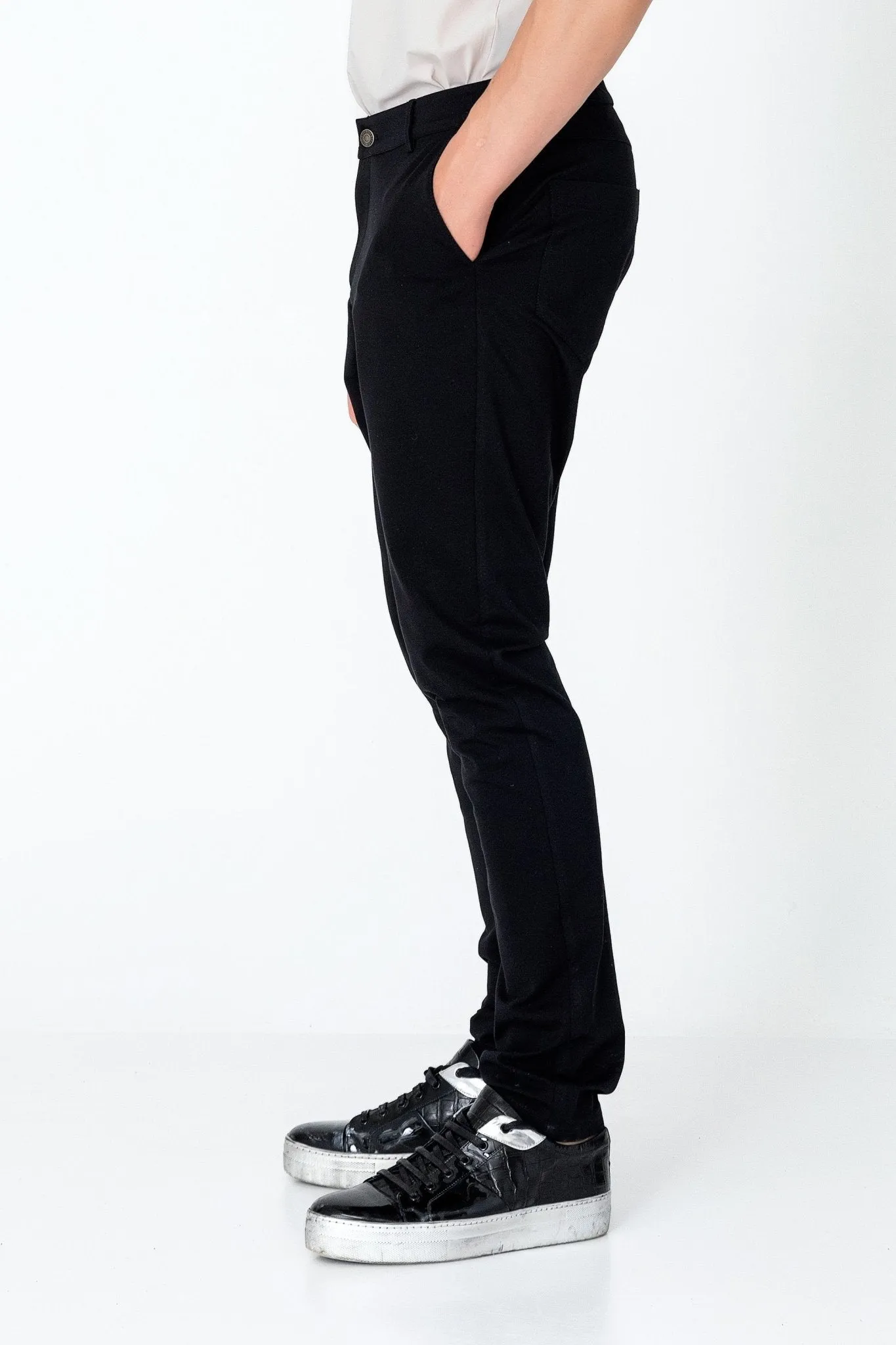 Casual Wear Pants - Black