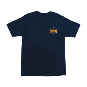 Creature Burnoutz Patch S/S Tee - Navy