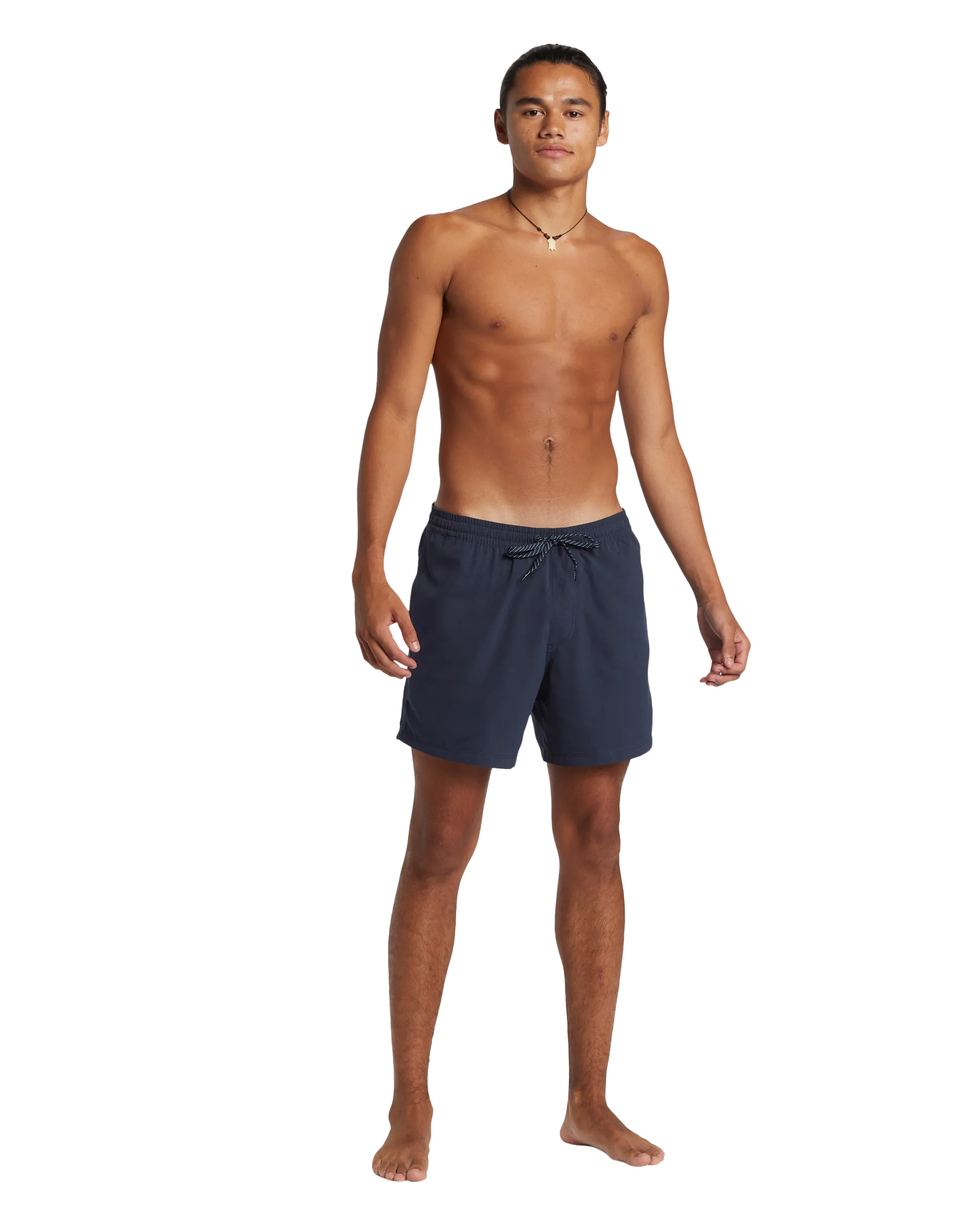 Everyday Solid Volley Shorts in Dark Navy