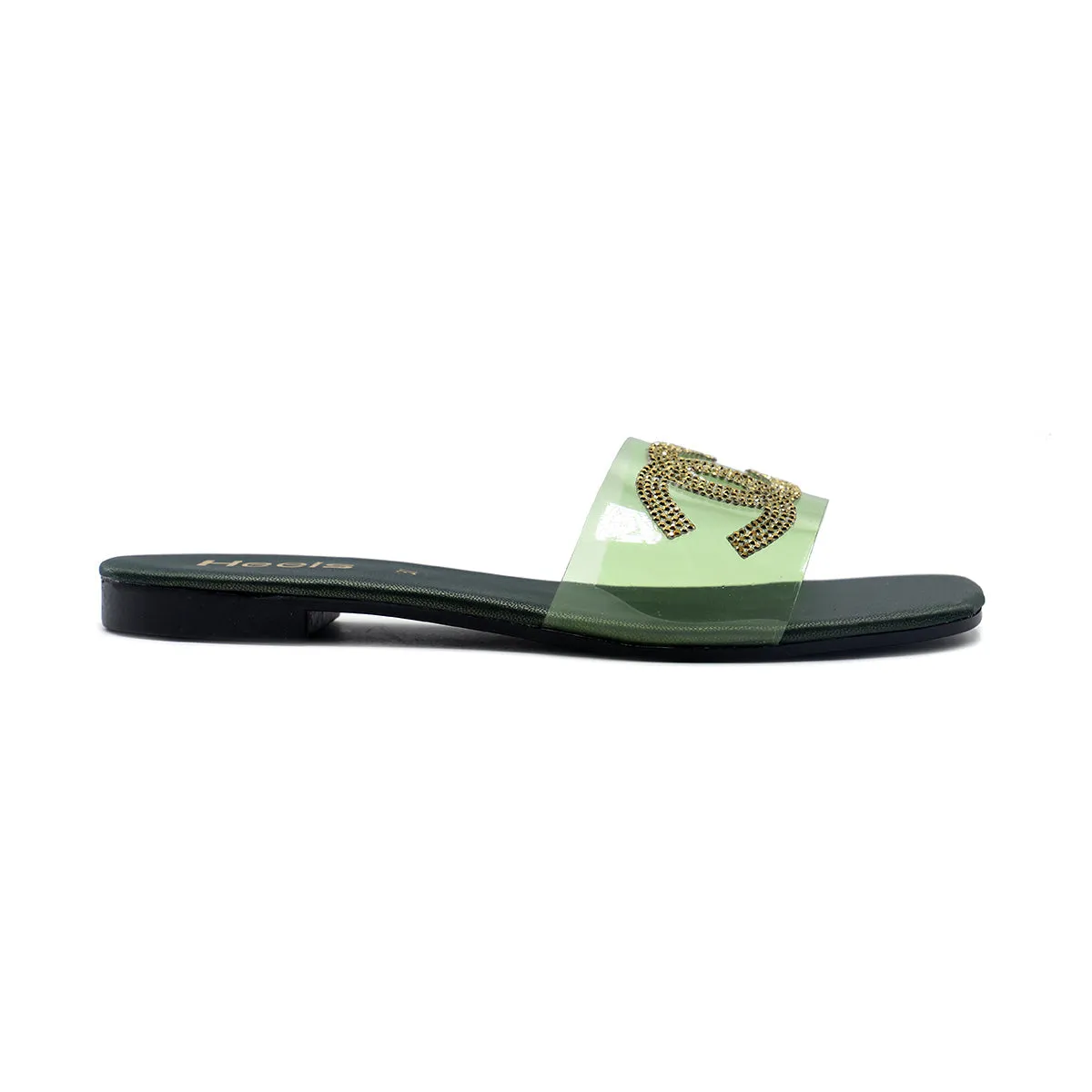 Green Casual Slipper L00000004