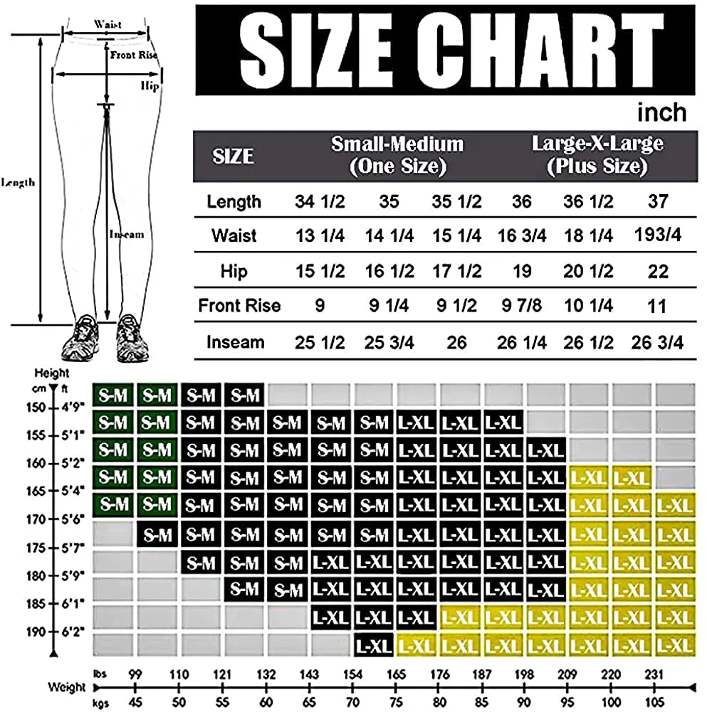 High Waisted Leggings for Women-Womens Black Seamless Workout Leggings Running Tummy Control Yoga Pants Reg&Plus Size