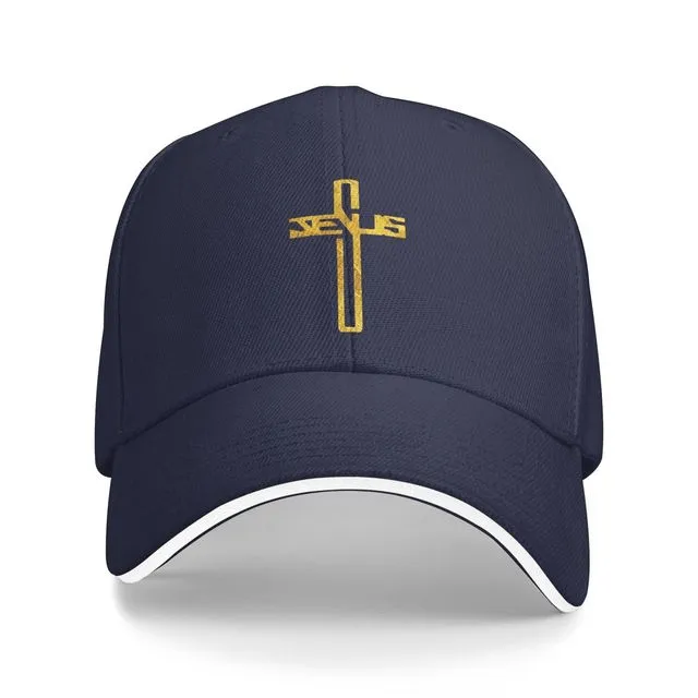 Jesus Cross Adjustable Baseball Cap