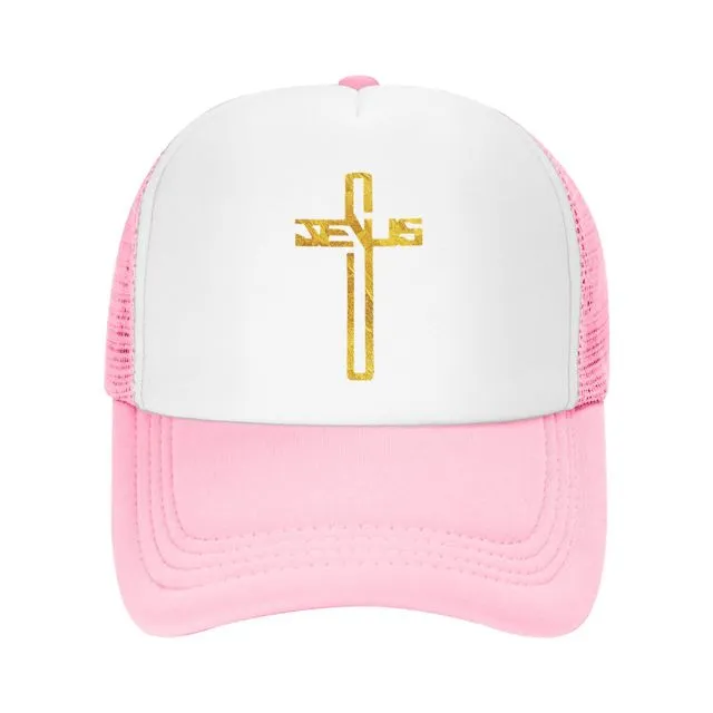 Jesus Cross Adjustable Baseball Cap