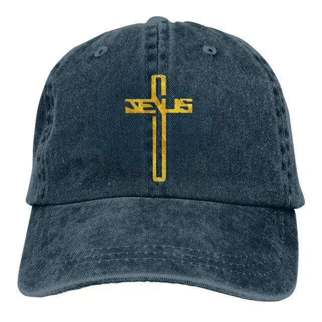 Jesus Cross Adjustable Baseball Cap