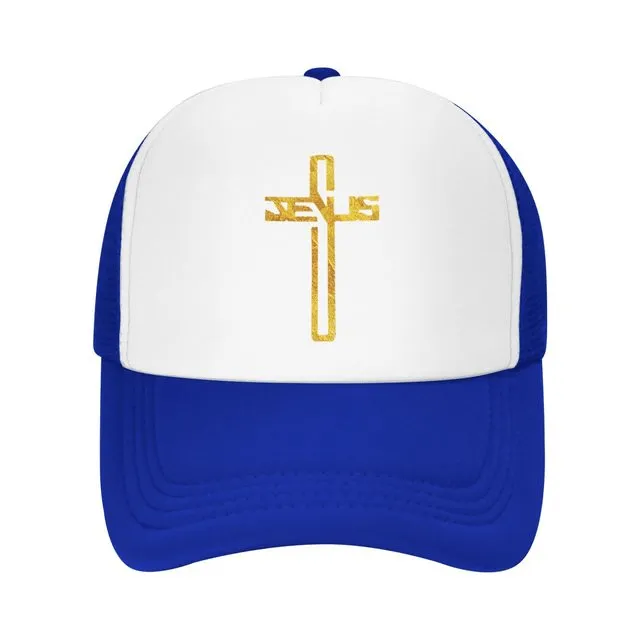 Jesus Cross Adjustable Baseball Cap