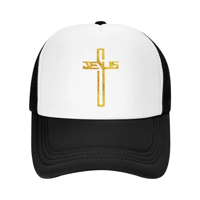 Jesus Cross Adjustable Baseball Cap