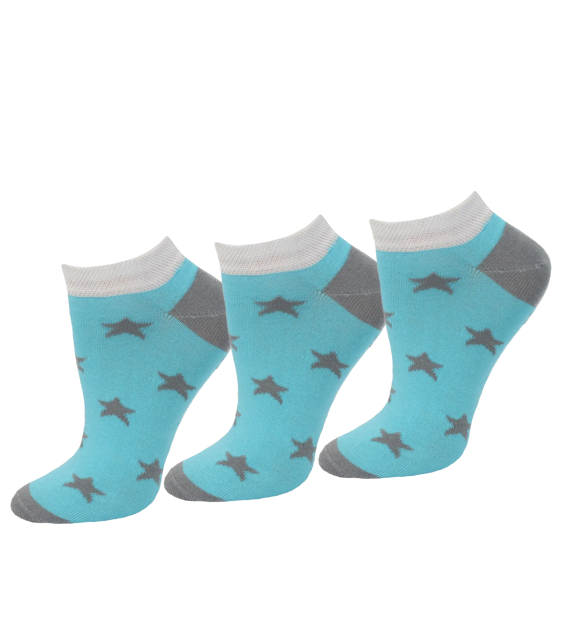 Kids Cotton Soft Breathable Low Cut Socks (Pack of 3-pairs)