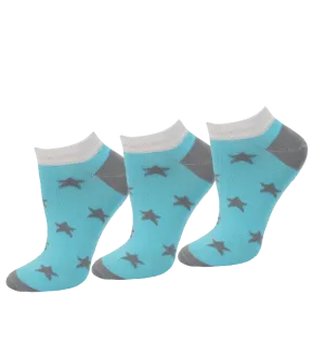 Kids Cotton Soft Breathable Low Cut Socks (Pack of 3-pairs)