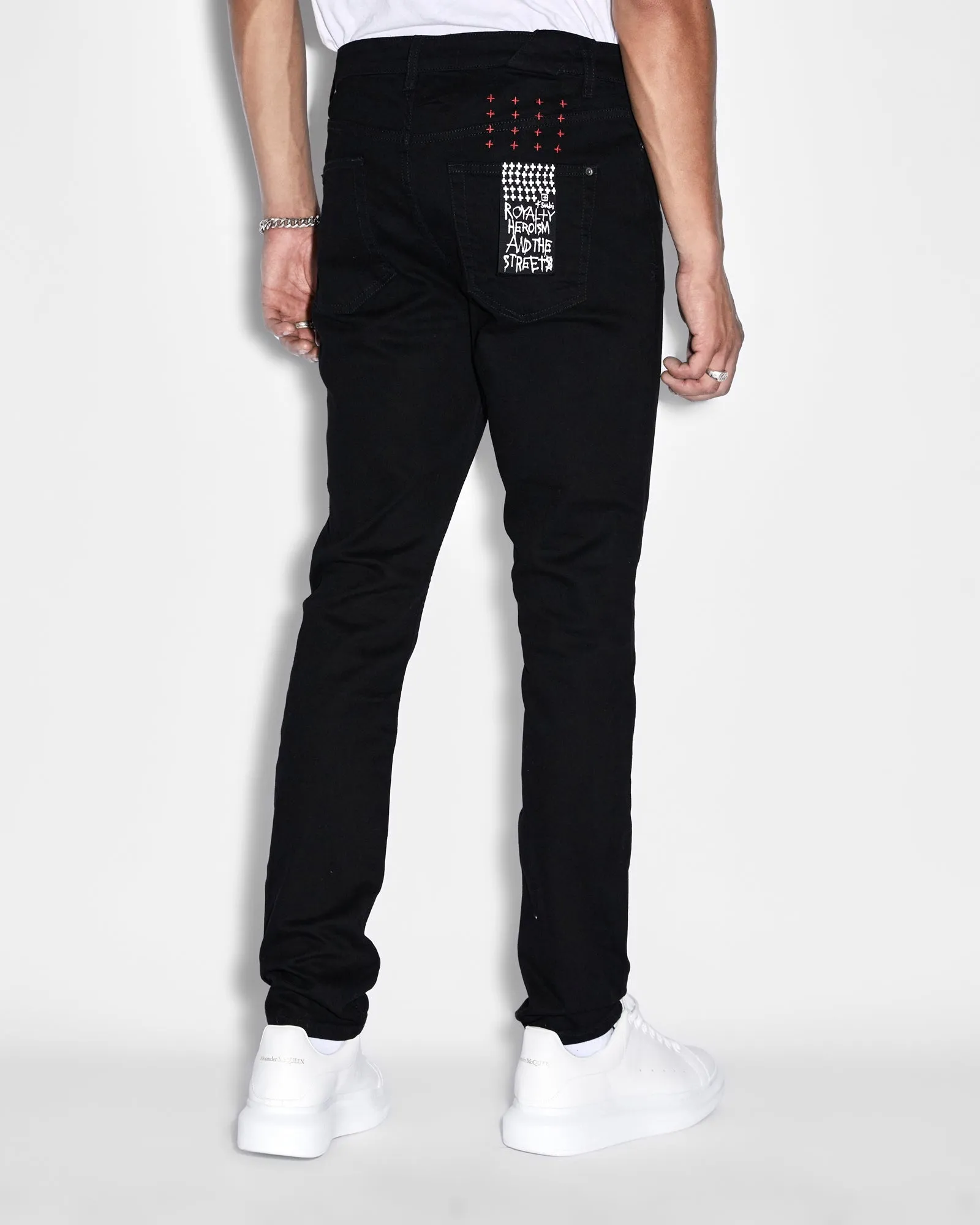 KSUBI - CHITCH LAID BLACK JEANS