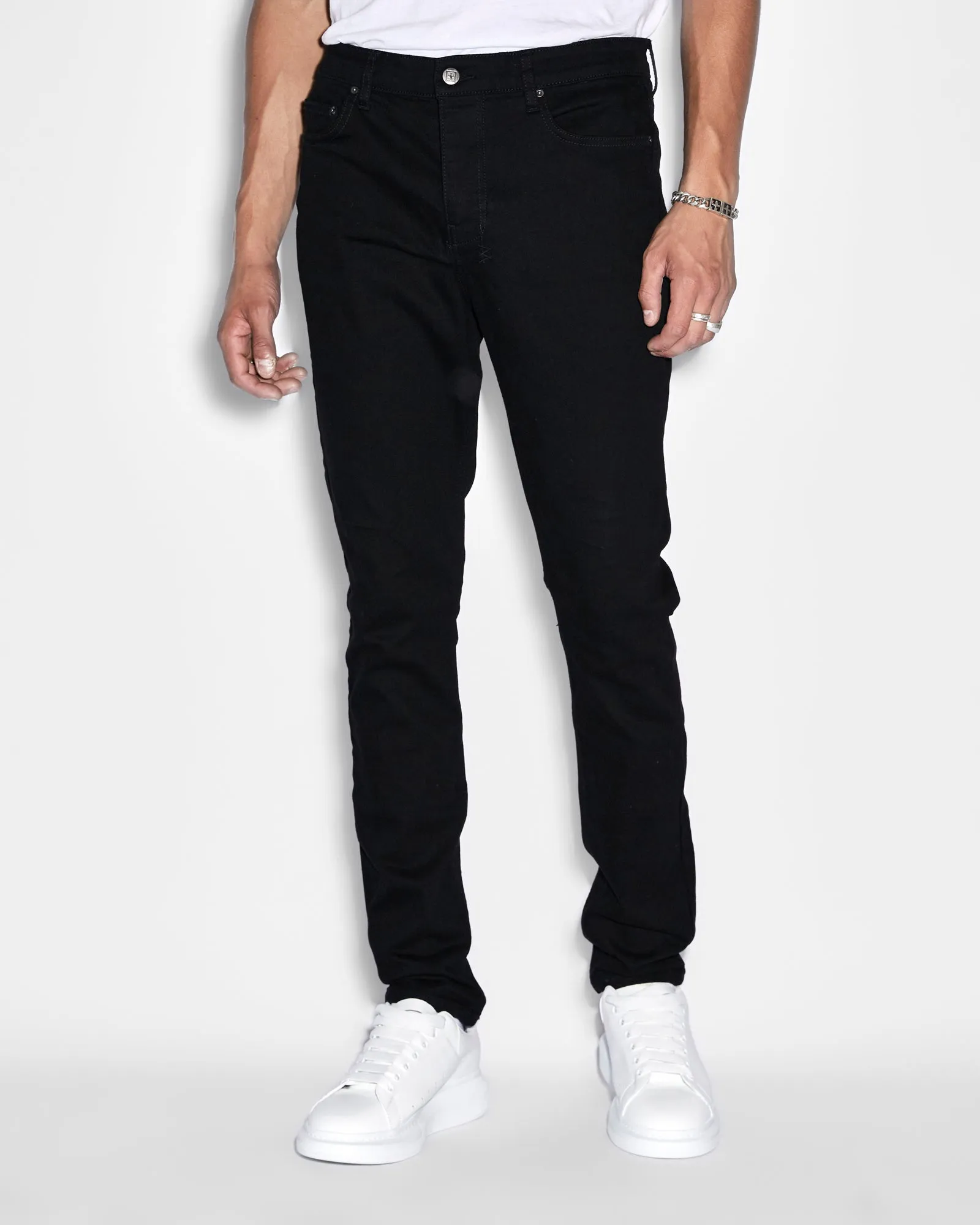 KSUBI - CHITCH LAID BLACK JEANS