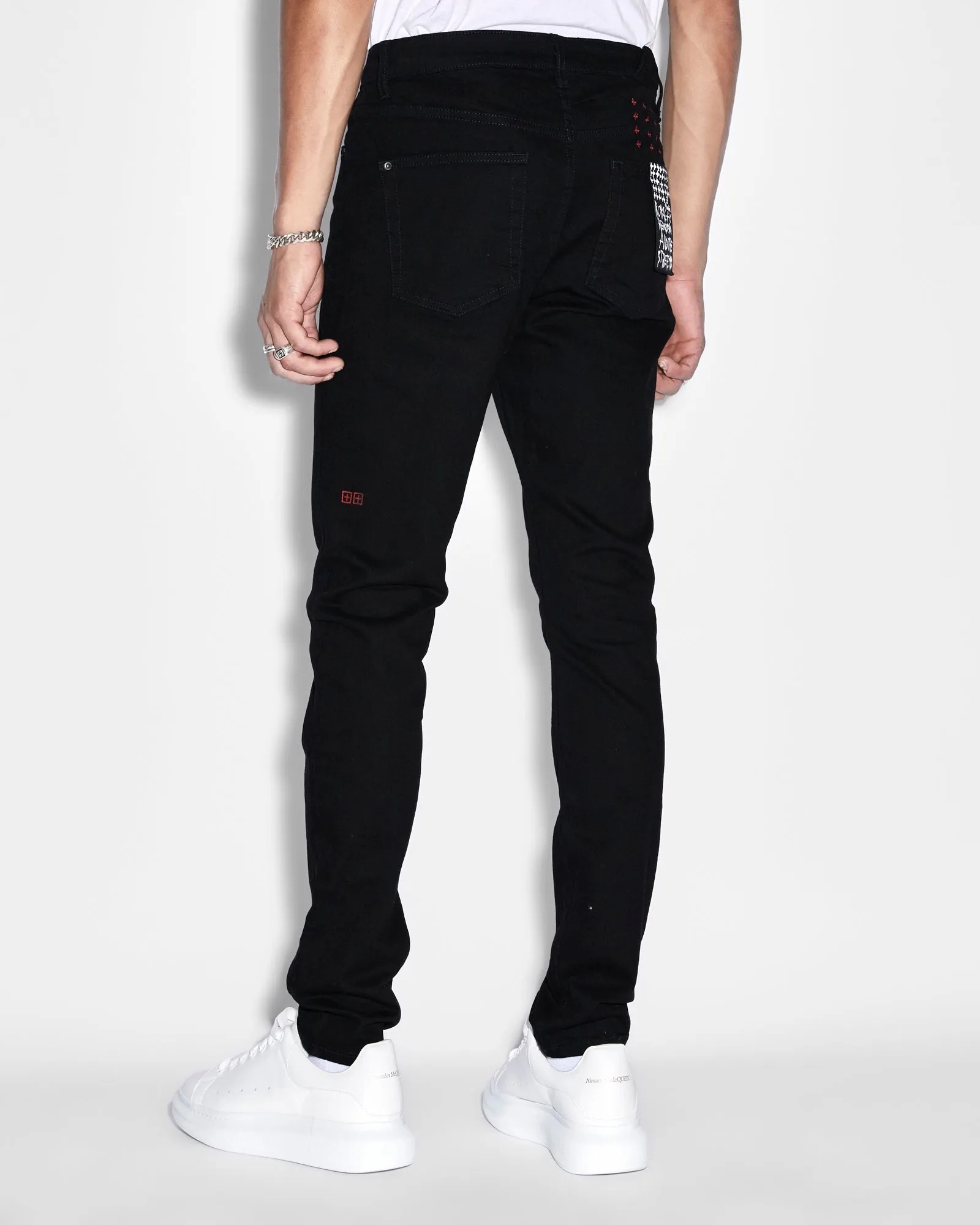 KSUBI - CHITCH LAID BLACK JEANS