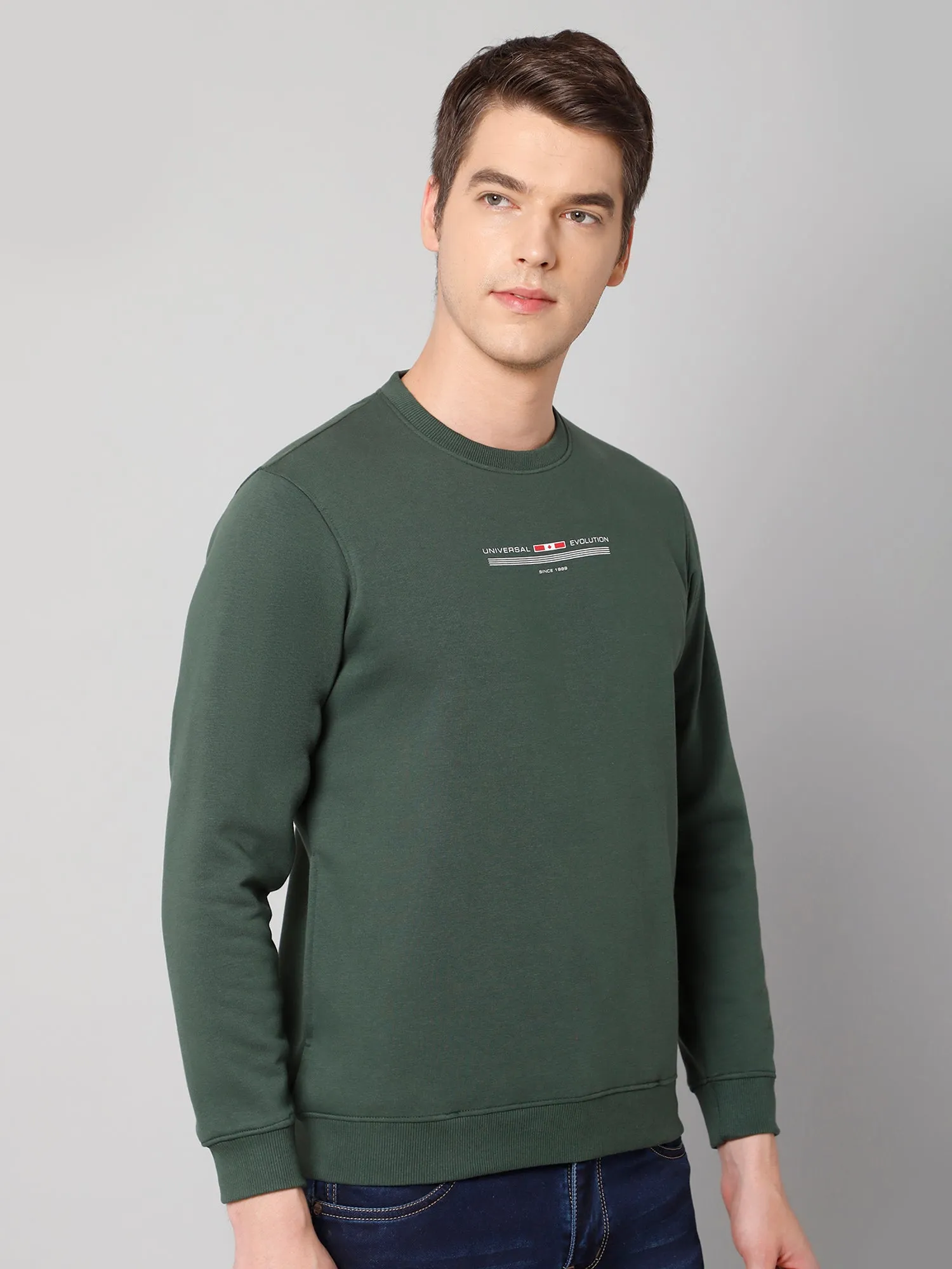 Mens Green Sweatshirt