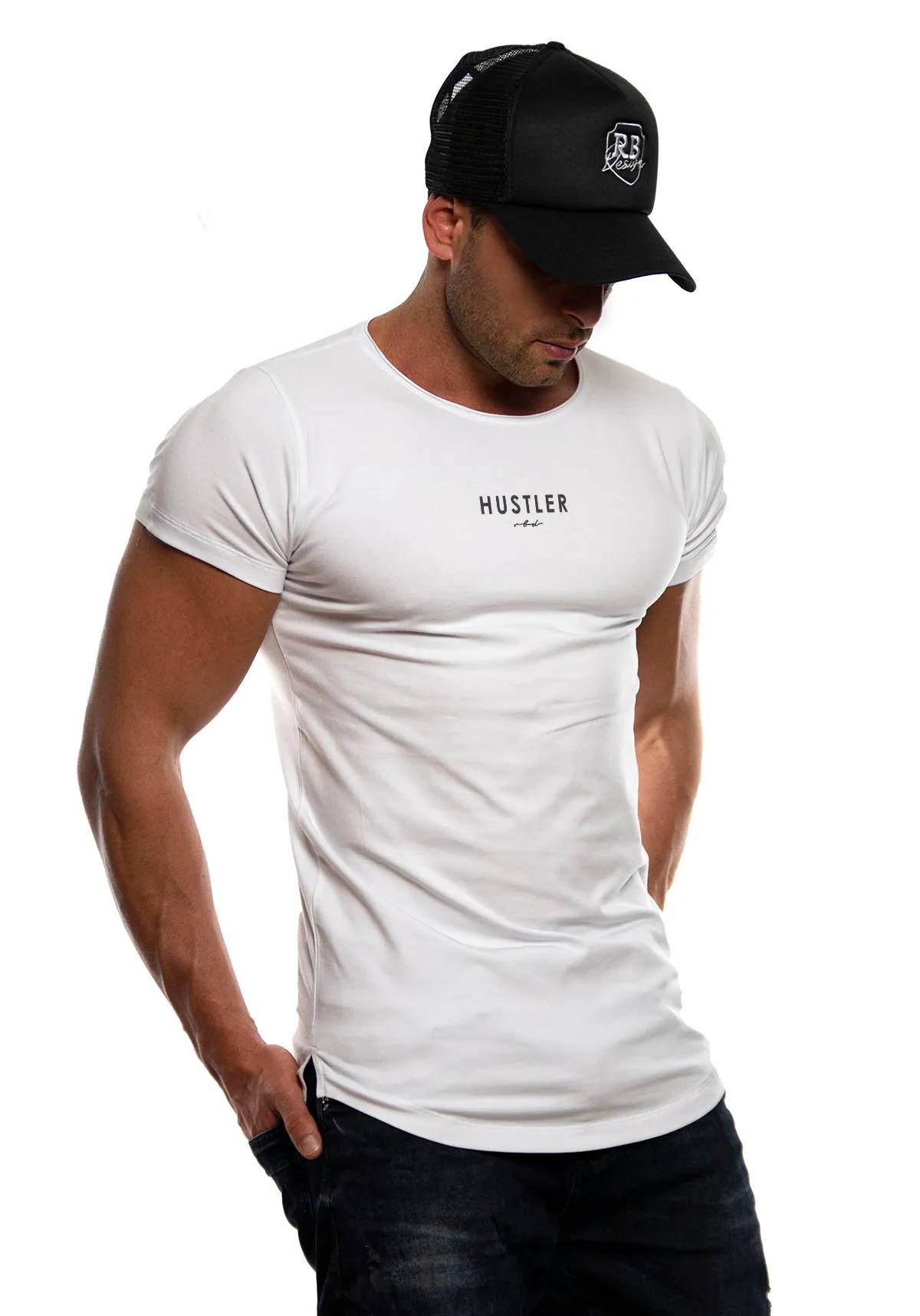 Mens T-shirt "Hustler" MD955