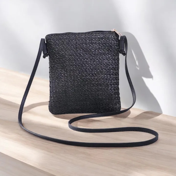 Mini Cross Body Bag- Black