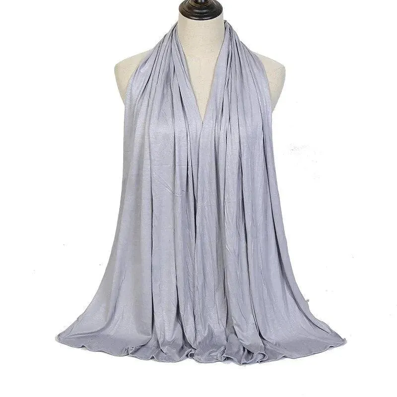 Modal Cotton Jersey Hijabs Scarf for Women