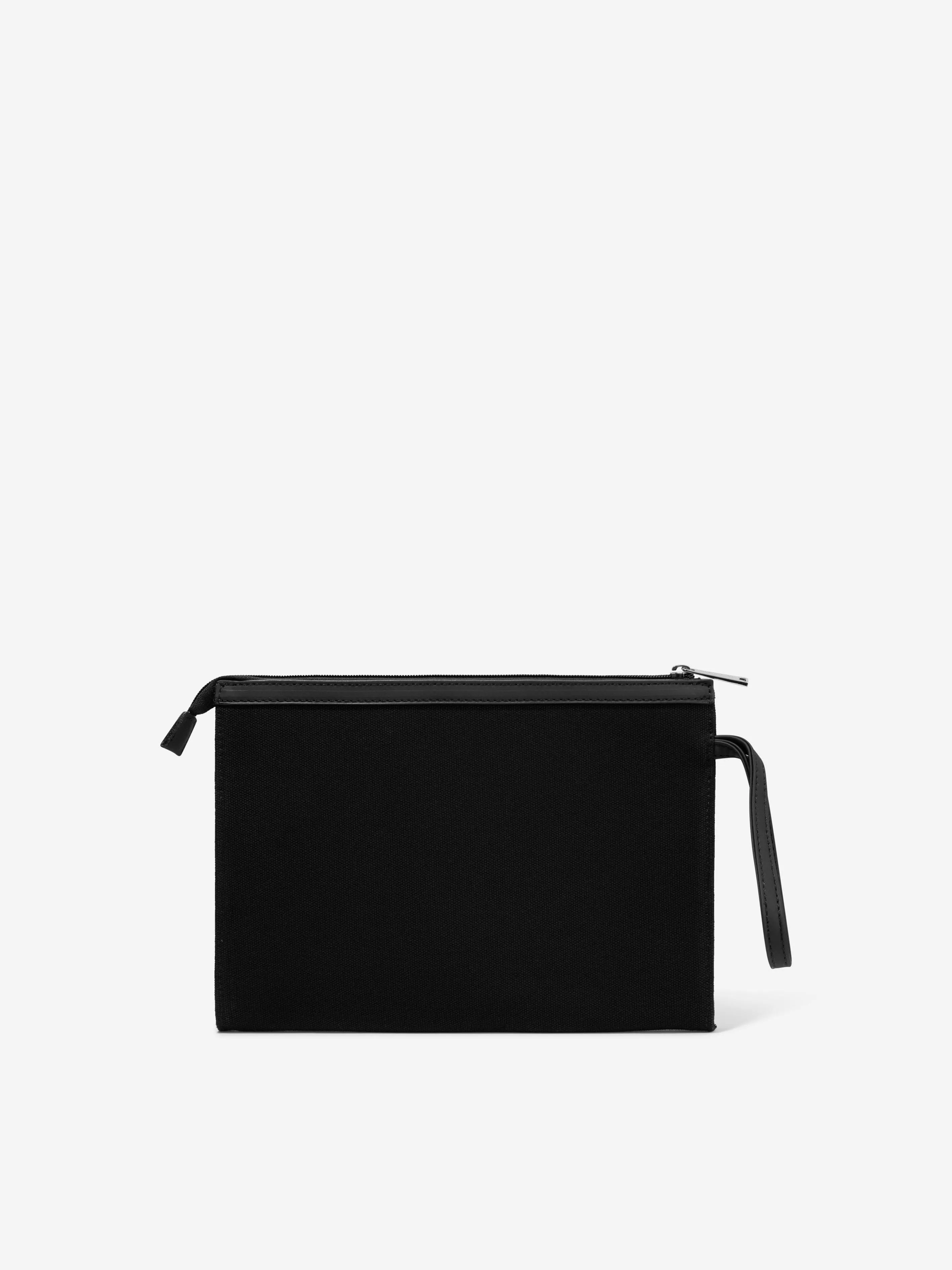 MSGM Girls Canvas Tote Bag in Black