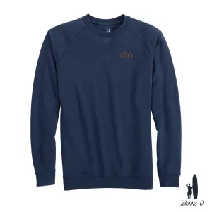 New! ATO Johnnie-O Navy Freeman Crewneck