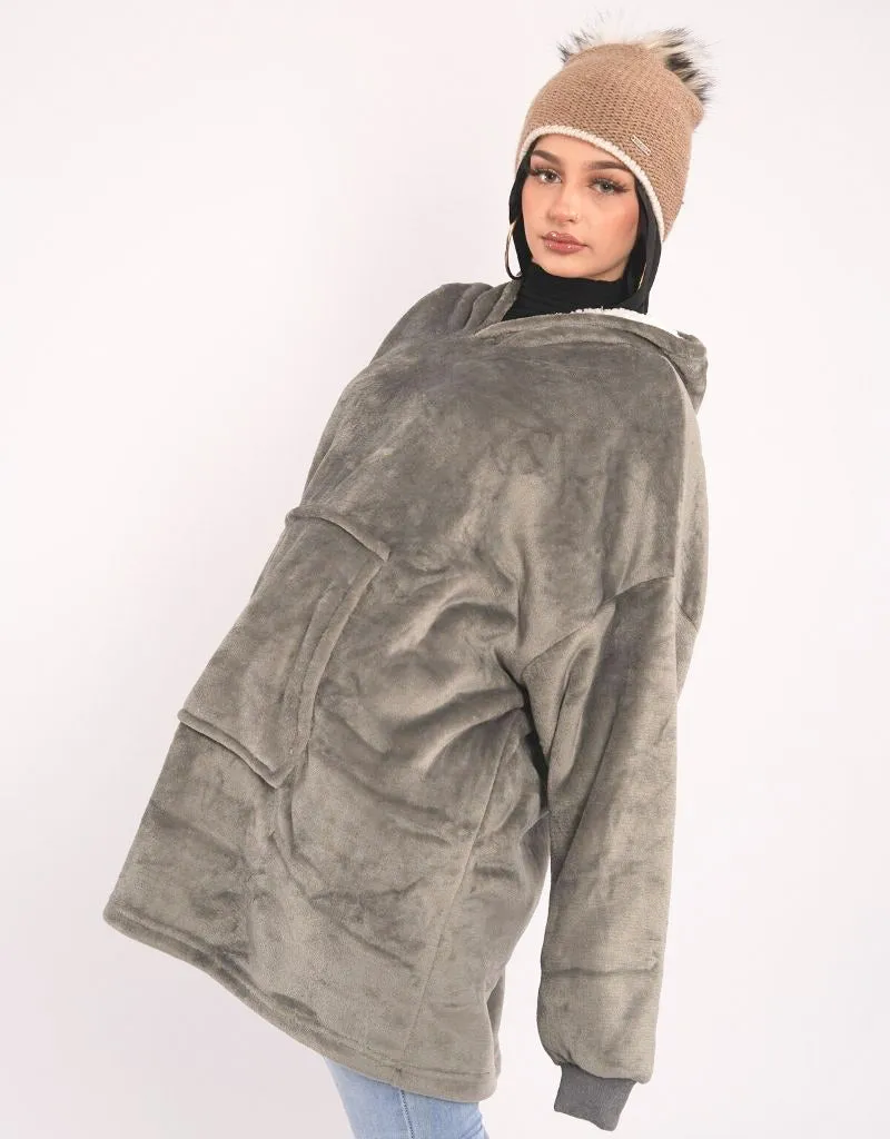 Oversize Blanket Jumper