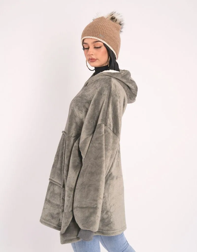 Oversize Blanket Jumper