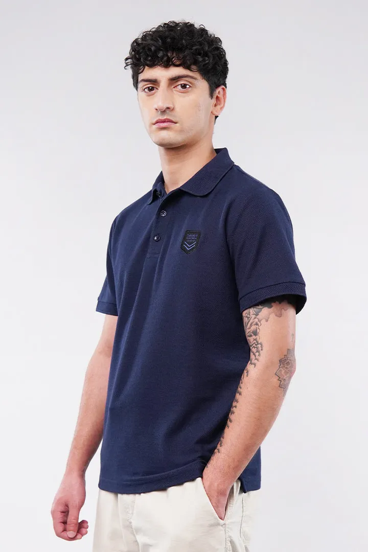 Signature Polo Shirt - Navy Blue