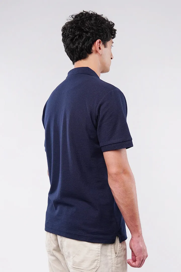 Signature Polo Shirt - Navy Blue