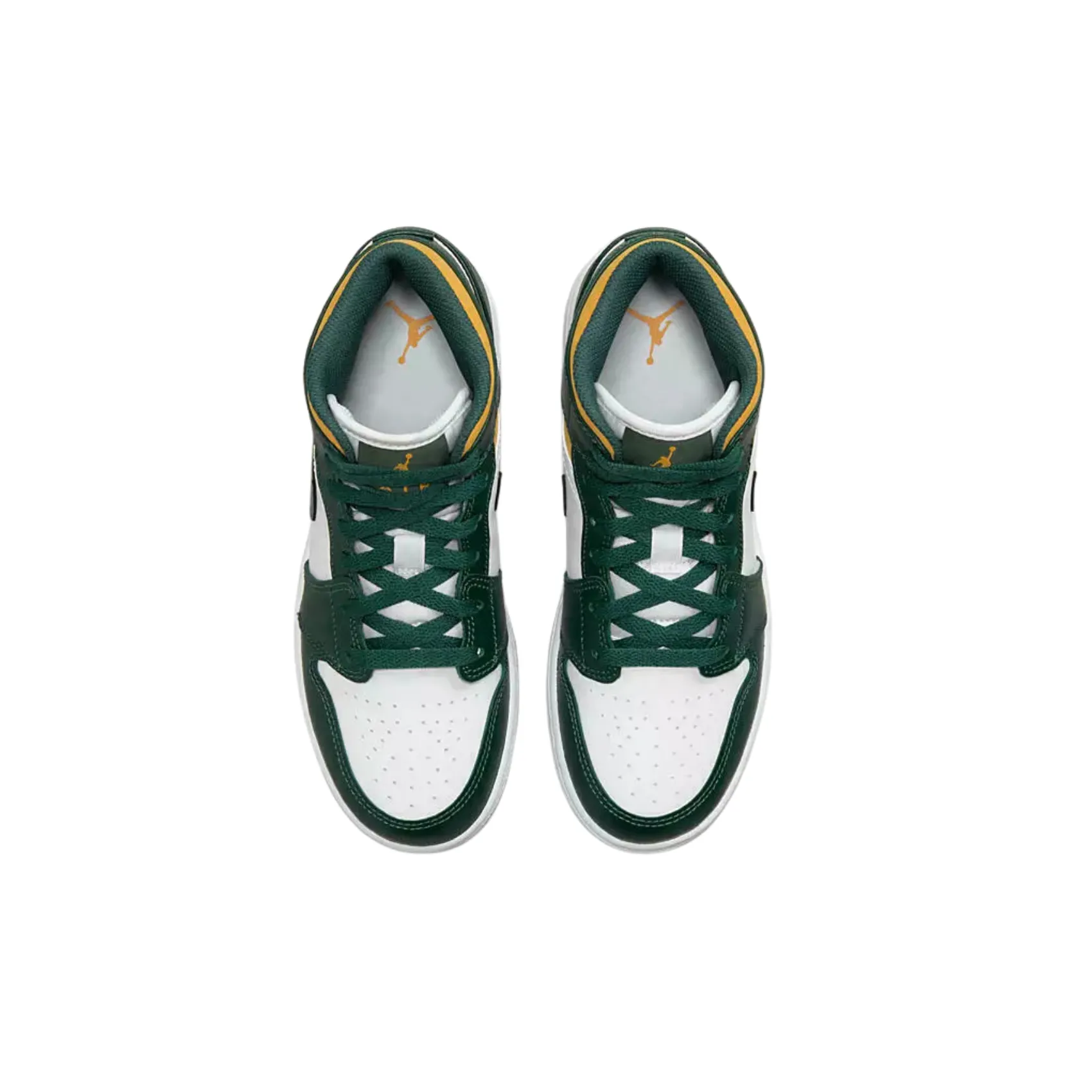 Sneakers Nike Air Jordan 1 Mid - Noble Green/Pollen-White