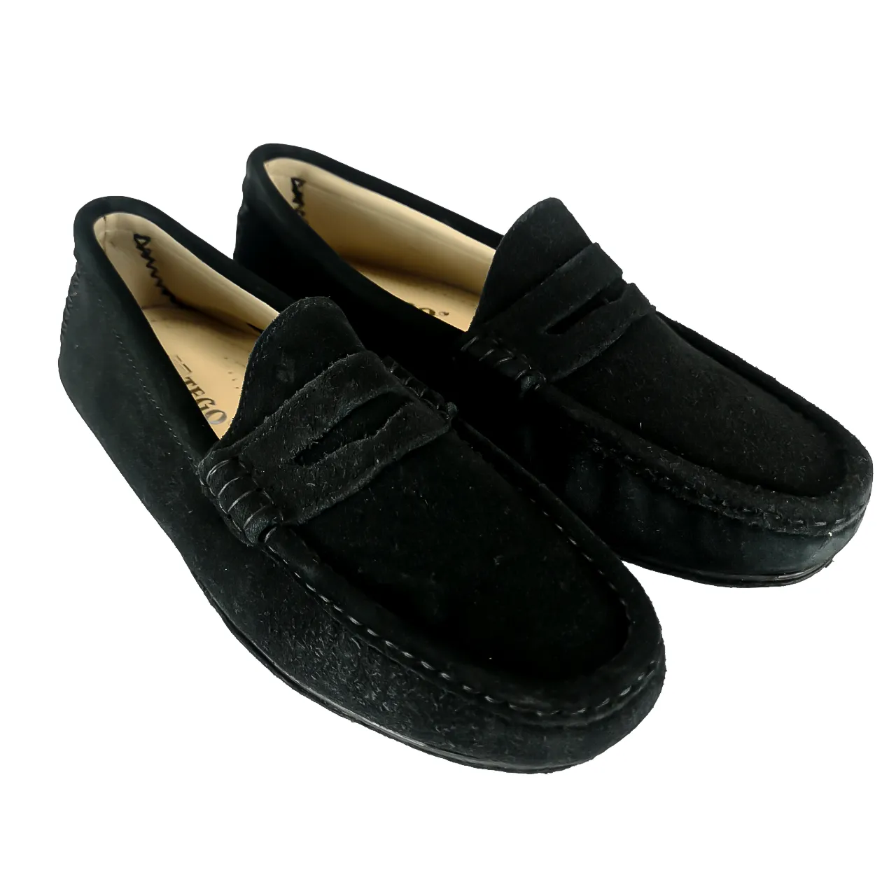 TEGO Black Suede Carvela