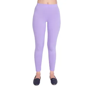 Women Lilac Ankle Length Legging