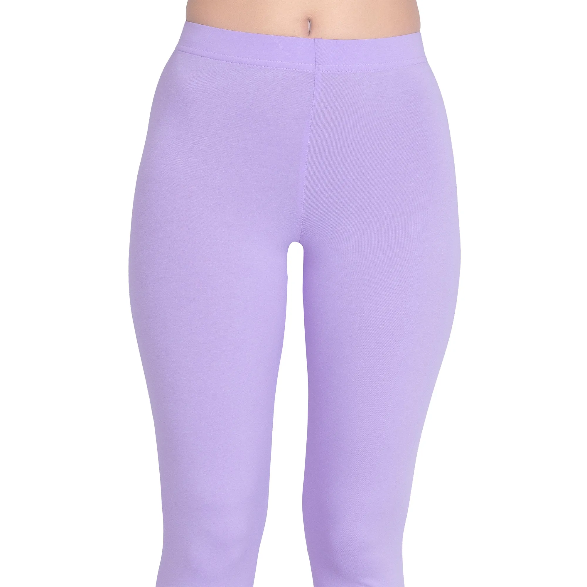 Women Lilac Ankle Length Legging