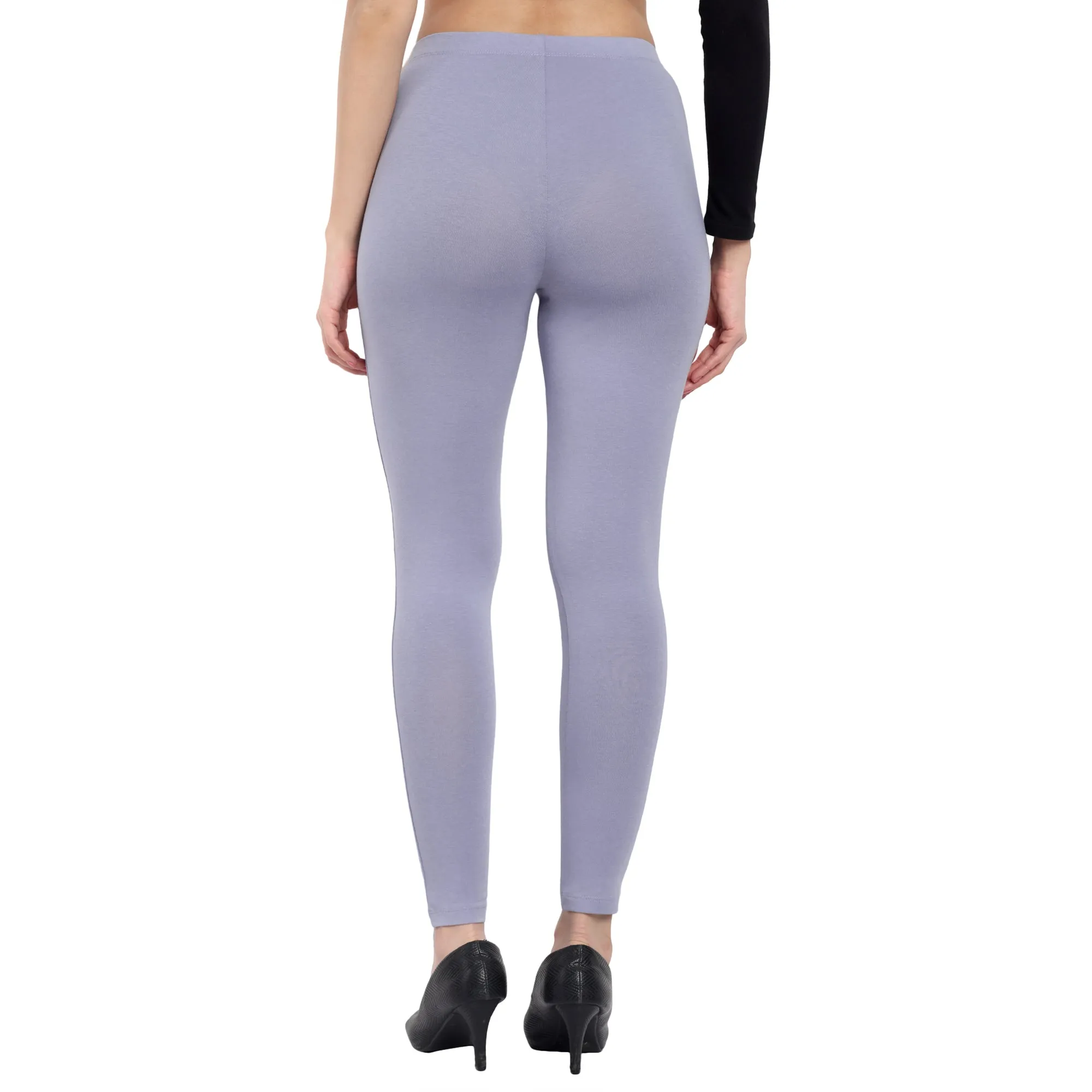 Women Shark Grey Regular Legging