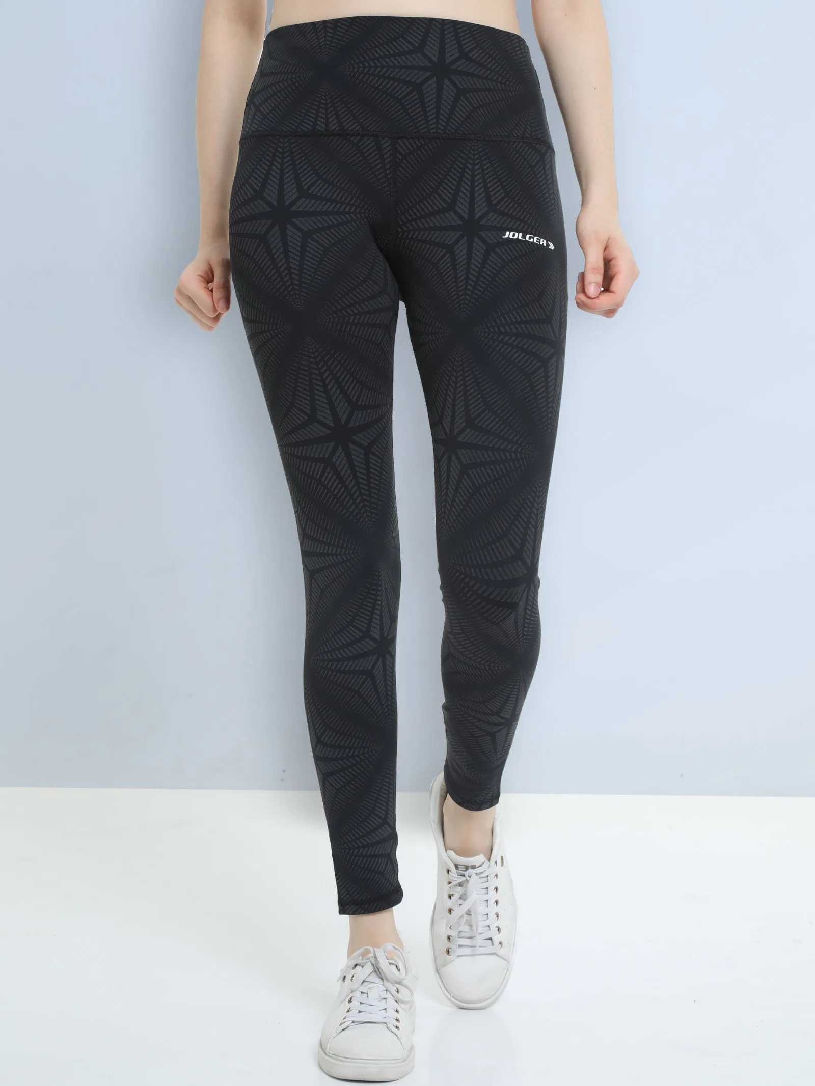 Women's Stretchable High Waisted Printed Leggings