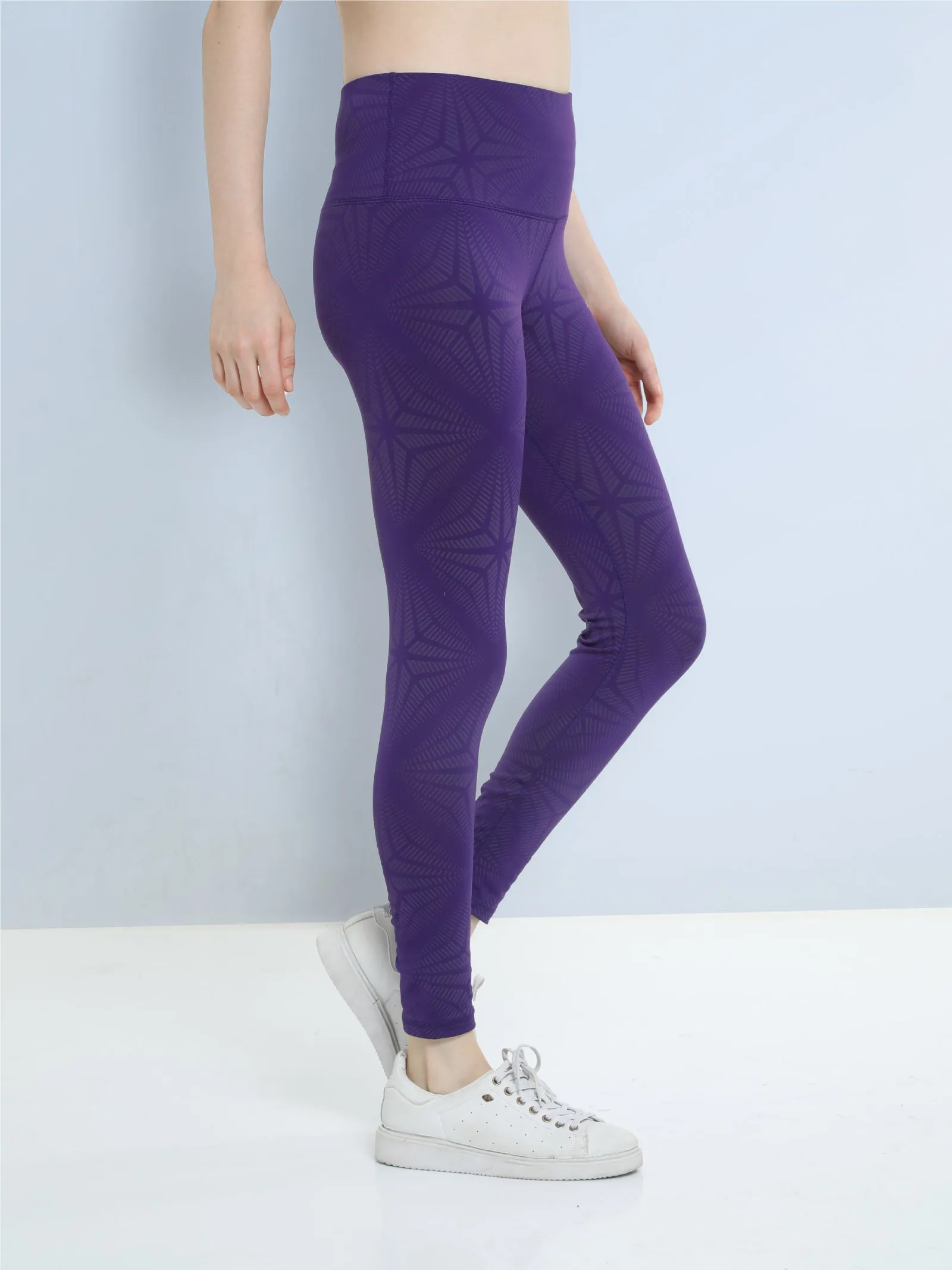 Women's Stretchable High Waisted Printed Leggings