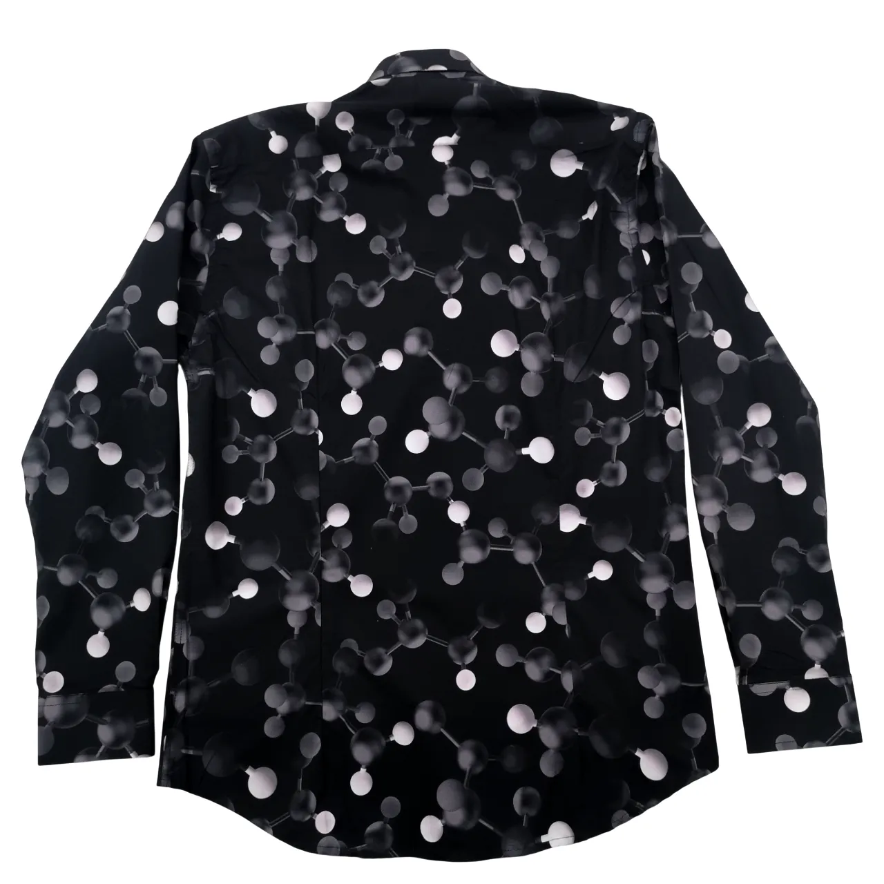 Zuccino Italy Polka Dot Black LS Shirt